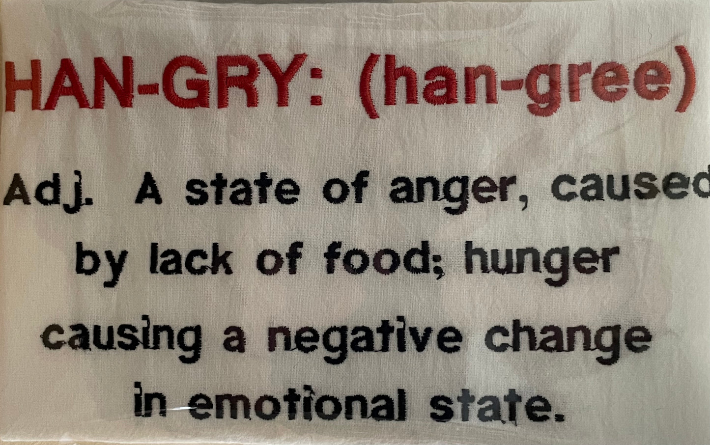 HAN-GRY Flour Sack Towel