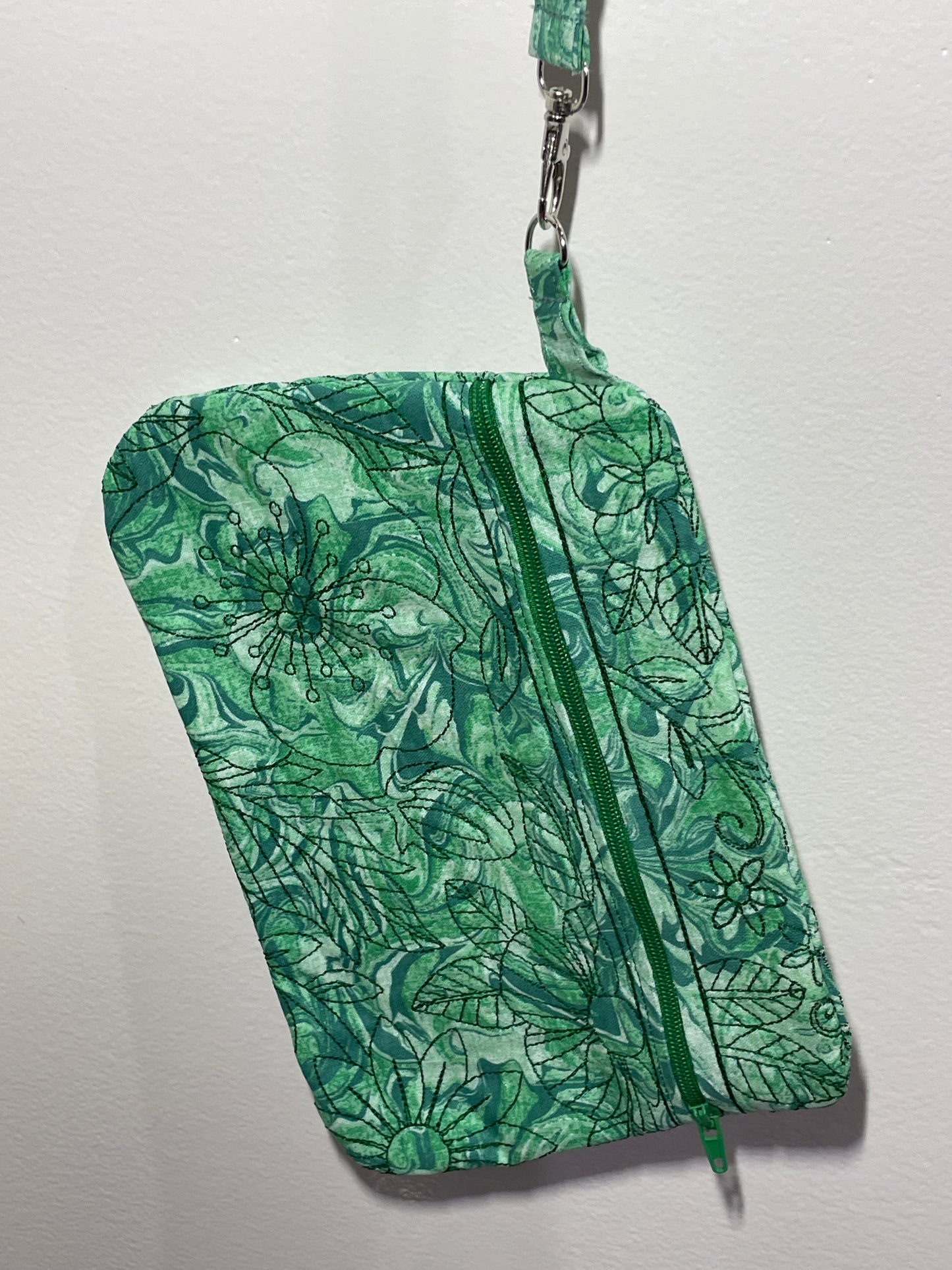 Wristlet Clutch - Green