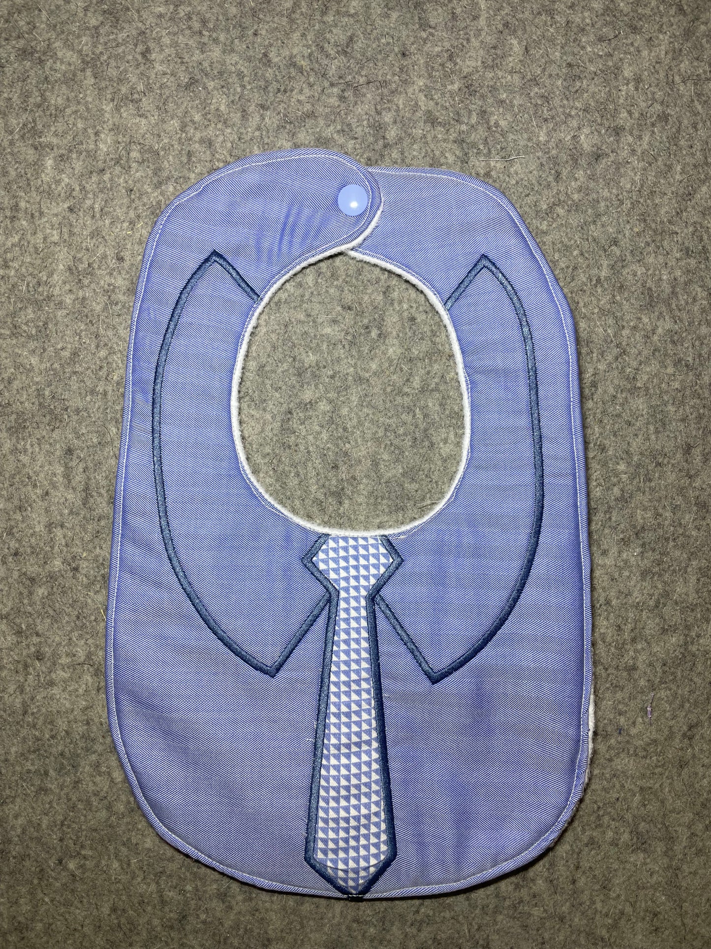 Baby Bib - Dark blue