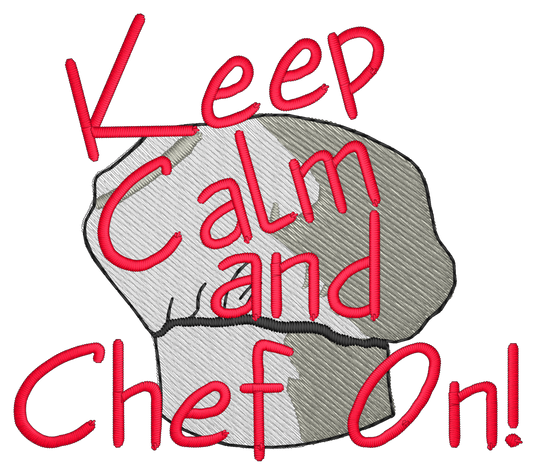 Keep Calm and Chef On Apron